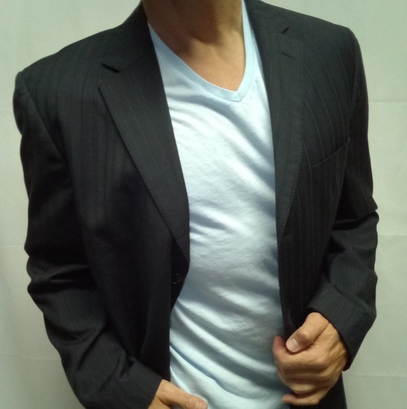 New😎BOSS 40 Reg (Large) Blazer jacket black